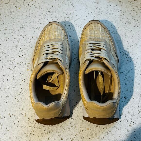 Tan and White Memory Foam Sneaker - Picture 10 of 11